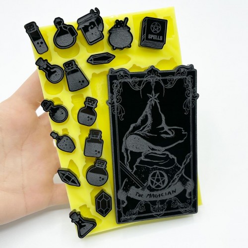 "The Magician" Tarot Card | Silicone Molds | Reschimica