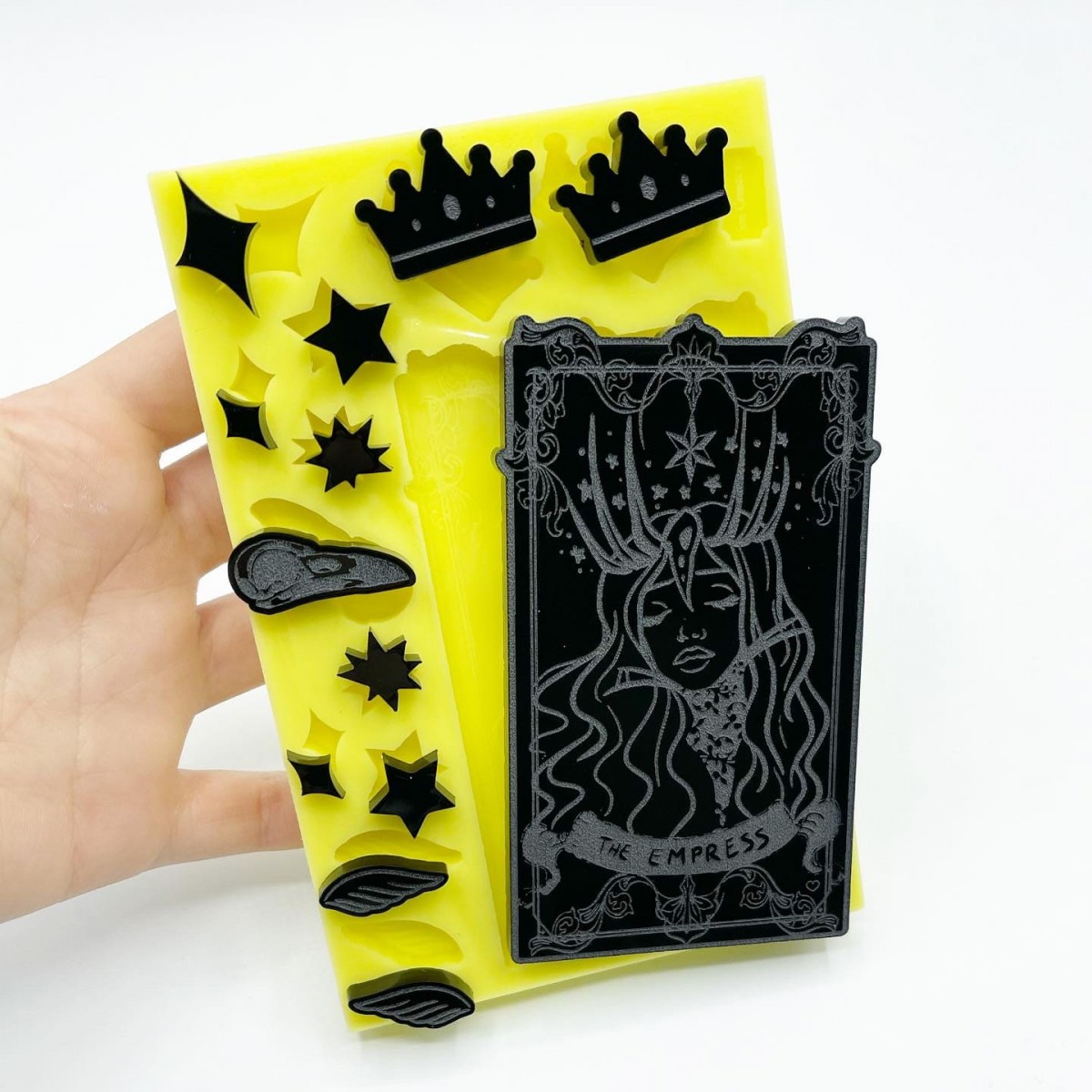 "The Empress" Tarot Card plus 10 shapes
