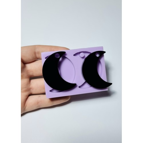 Set 2 moons mold| Silicone Molds | Reschimica