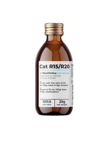 CAT R 7/15/20 - Catalizzatore/ Induritore per Gomme Siliconiche liquide per condensazione