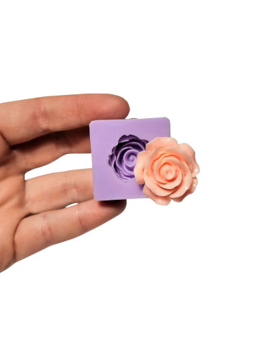 Moule de rose 3D simple