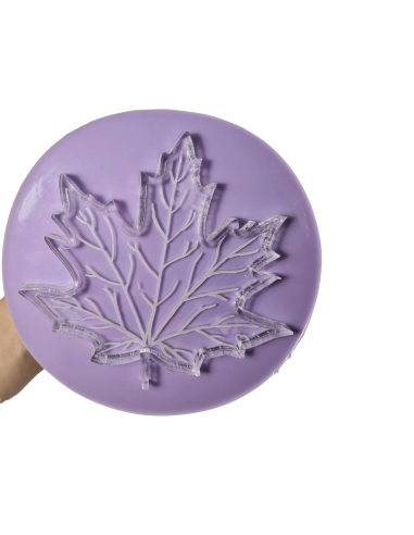 Double layer maple leaf tray mold