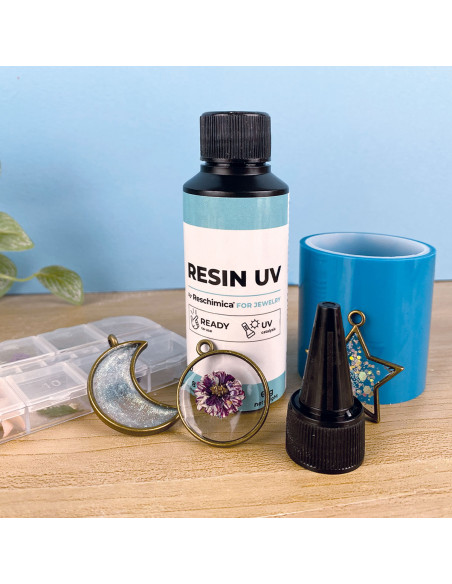 FIL CRISTAL UV - Resina UV transparente monocomponente con filtro  antiamarilleo, ideal para bisutería y joyería