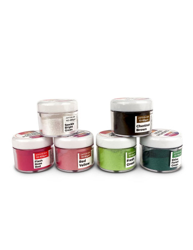SPRING SET - 6 Pigmentos en polvo de alta calidad, colores primaverales para tu resina