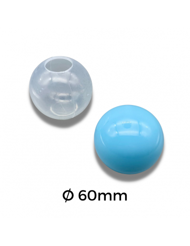 Molde de bola de cristal 3D de 60 mm
