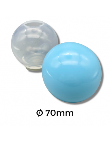 Molde de bola de cristal 3D de 70 mm