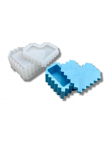Pixel Love Box Mold