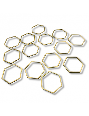 Set 30 Geometric Frames Hexagon Shape
