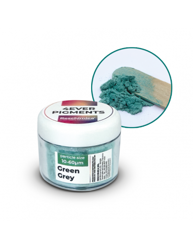 Pigment en poudre de différentes couleurs, idéal pour la résine (5 gr)
 Couleurs Pigments-Green Grey