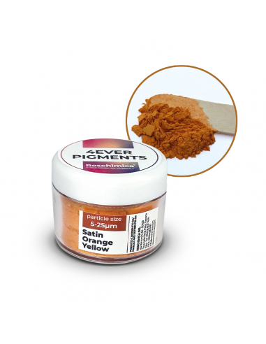 Pigmento en polvo en varios colores, ideal para resina (5 gr)
 Colores de los pigmentos-Satin Orange Yellow