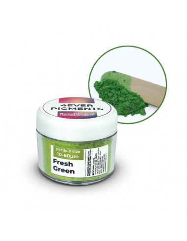 Pigment en poudre de différentes couleurs, idéal pour la résine (5 gr)
 Couleurs Pigments-Fresh Green