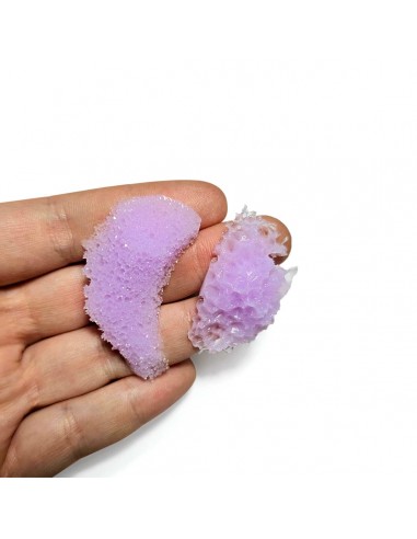 Set of 2 Druzy in Silicone for Drusy Effect 4cm-5cm